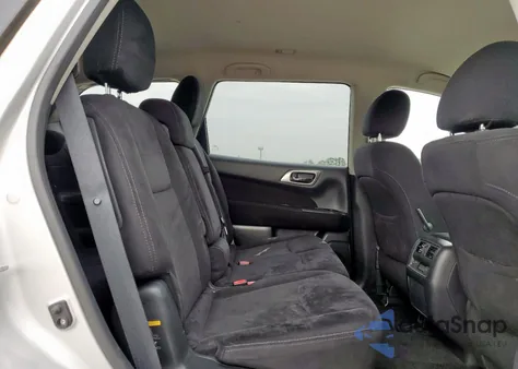 2015 Nissan Pathfinder S из США, поврежденный, VIN 5N1AR2MN4FC615844